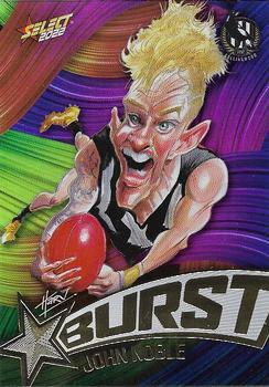 2022 Select AFL Footy Stars - Starburst Caricature - Paint #SBP14 John Noble Front